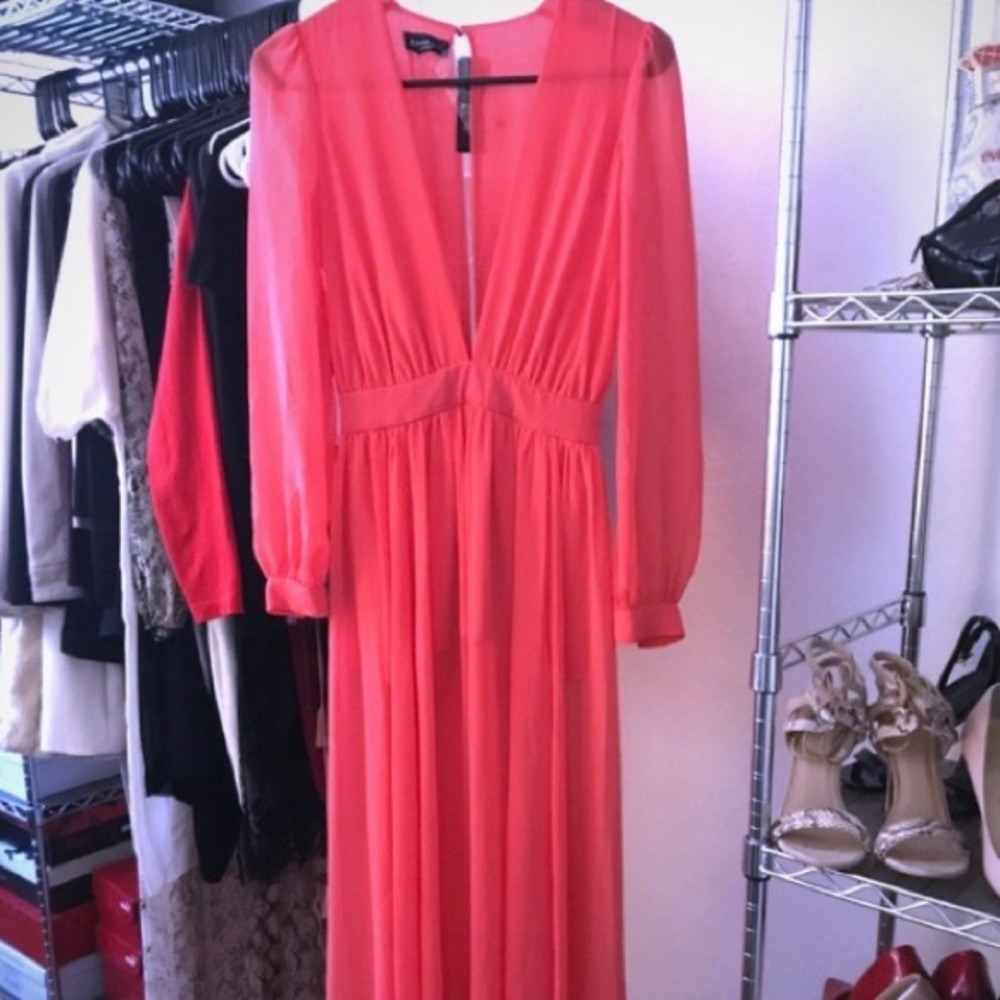 Last Chance Liquidation Sale Bebe Coral Romper